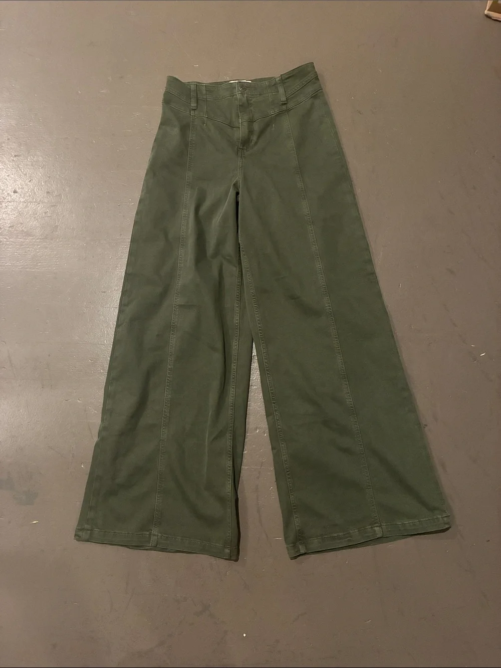 Free People We The Free Libre Wide Leg Jeans Size 29